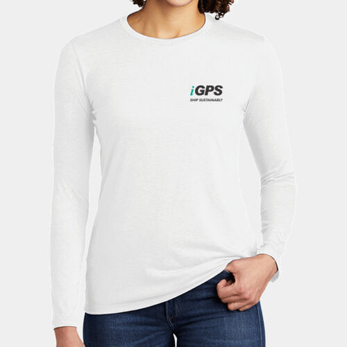 iGPS Printed   - Women's Tri Blend Long Sleeve Tee Thumbnail