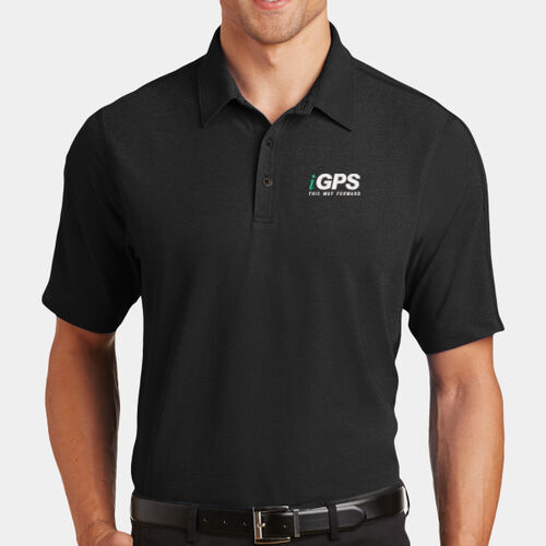 iGPS Embroidered Crest - Onyx Polo Thumbnail