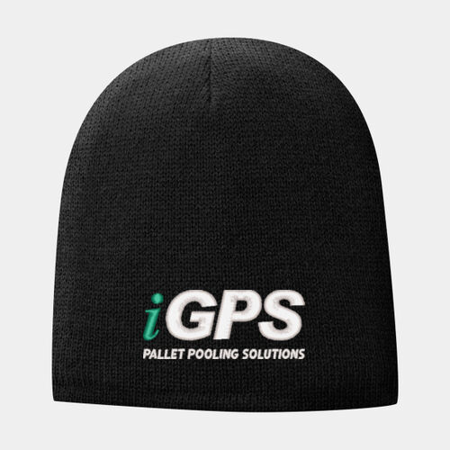 iGPS Embroidered  - Fleece Lined Beanie Cap Thumbnail