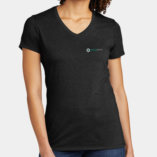 iGPS Printed   - Women's Tri Blend V Neck Tee Thumbnail