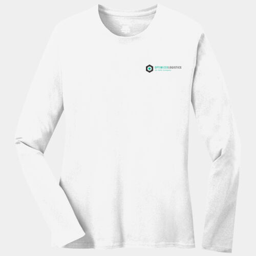 iGPS Printed  - Ladies Long Sleeve Core Cotton Tee Thumbnail