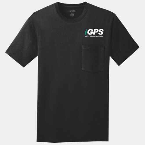 iGPS Printed  - Core Cotton Pocket Tee Thumbnail