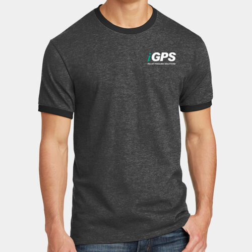 iGPS Printed  - Core Cotton Ringer Tee Thumbnail