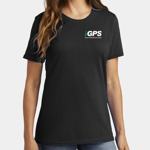 iGPS Printed  - Ladies Core Cotton Tee Thumbnail