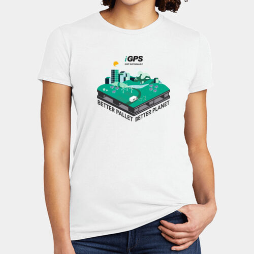 iGPS Better Pallet Better Planet - Women's Tri Blend Tee Thumbnail