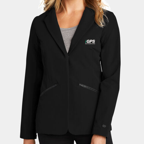 iGPS Embroidered - Ladies Fusion Blazer Thumbnail