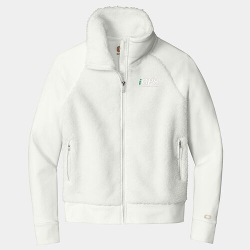iGPS Embroidered - Ladies Luuma Sherpa Full Zip Thumbnail