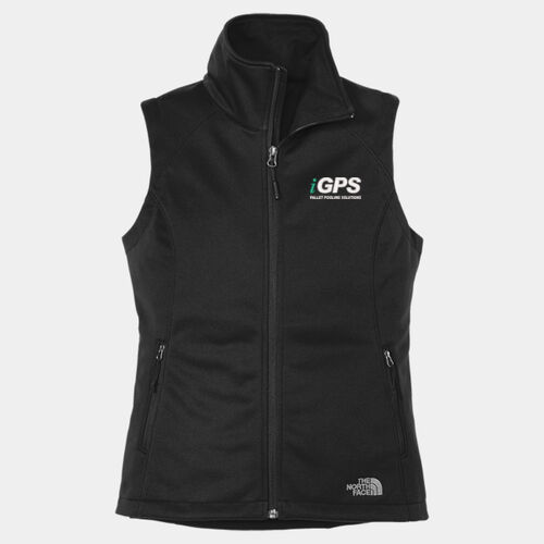 iGPS Embroidered - Ladies Ridgewall Soft Shell Vest Thumbnail