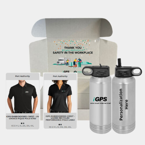 Personalized Safety Slogan Winner Box - Work Smart from the start Thumbnail