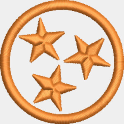 TN Tri-Star Orange Embroidery