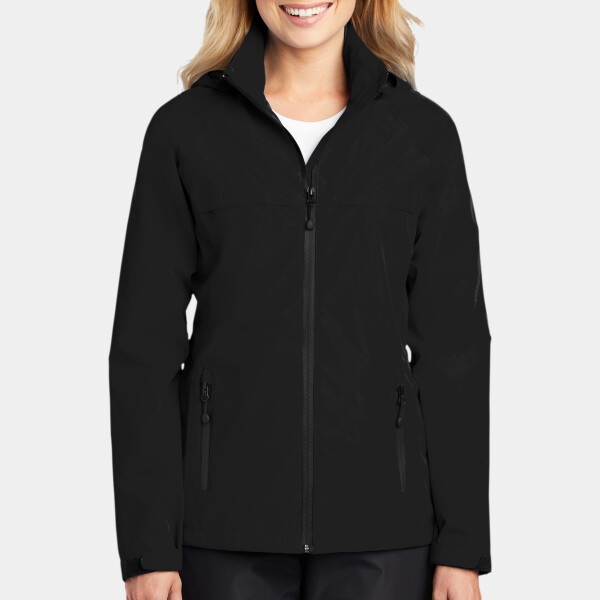 Custom No Minimum Port Authority Ladies Torrent Waterproof Jacket L333 Front View