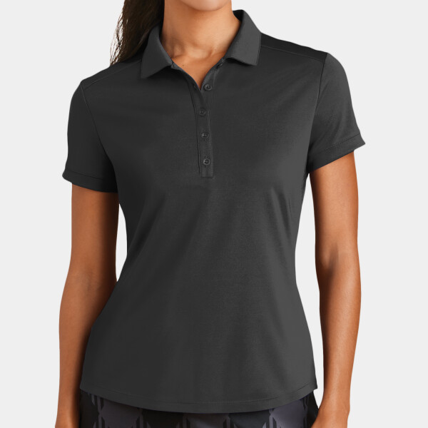 Custom No Minimum Nike Ladies Dri FIT Players Modern Fit Polo 811807 Front View