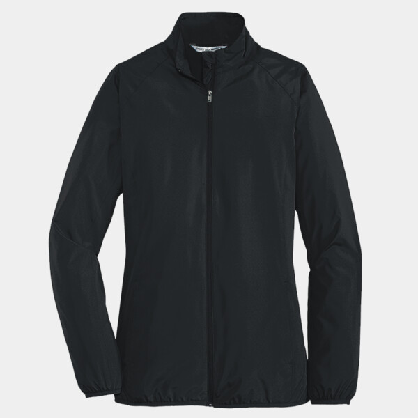 Custom No Minimum Port Authority Ladies Zephyr Full Zip Jacket L344 Front View