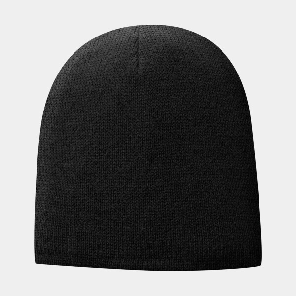 Custom No Minimum Port & Company Fleece Lined Beanie Cap CP91L Front View