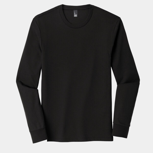 Custom No Minimum District Perfect Tri Long Sleeve Tee DM132 Front View