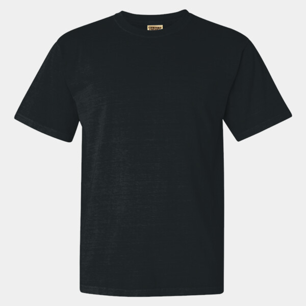 Custom No Minimum Comfort Colors SM Heavyweight Ring Spun Tee 1717 Front View