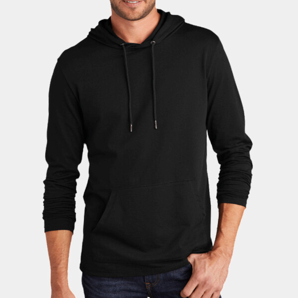 Custom No Minimum District Featherweight French Terry Hoodie DT571 Front View