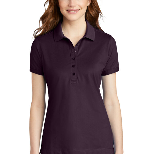 Ladies Stretch Pique Polo Thumbnail