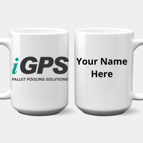 iGPS Personalized  - 15 oz FULL COLOR PRINTED CERAMIC MUG  Thumbnail