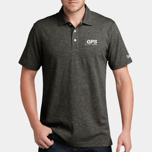 iGPS Embroidered Crest - Slub Twist Polo Thumbnail