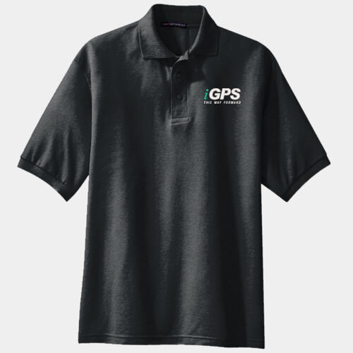 iGPS Embroidered Crest - Tall Silk Touch™ Polo Thumbnail