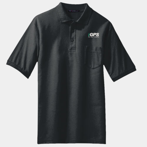 iGPS Embroidered Crest - Silk Touch™ Polo with Pocket Thumbnail