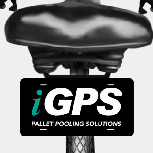 iGPS Printed  - Bike Plate - Custom Full Color Printed Thumbnail