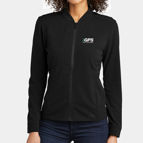 iGPS Embroidered  - Ladies Hinge Full Zip Thumbnail