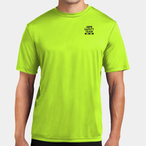 Printed Crest Safety Team - Tall PosiCharge ® Competitor™ Tee Thumbnail
