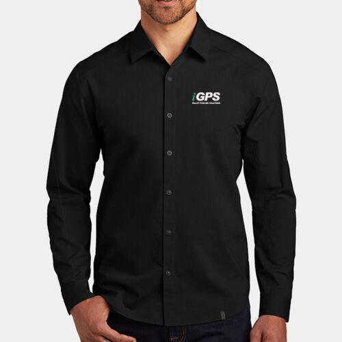 iGPS Embroidered  - Commuter Woven Shirt Thumbnail