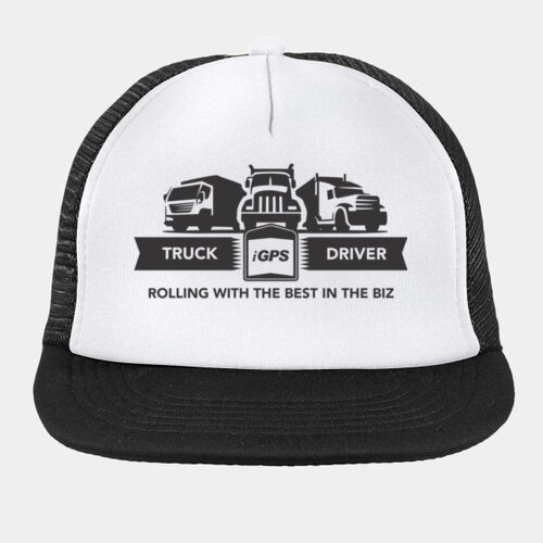 Trucker Appreciation - Flat Bill Snapback Trucker Cap  Thumbnail